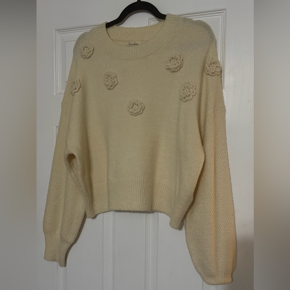 Off-white/Cream Knit Sweater NWT